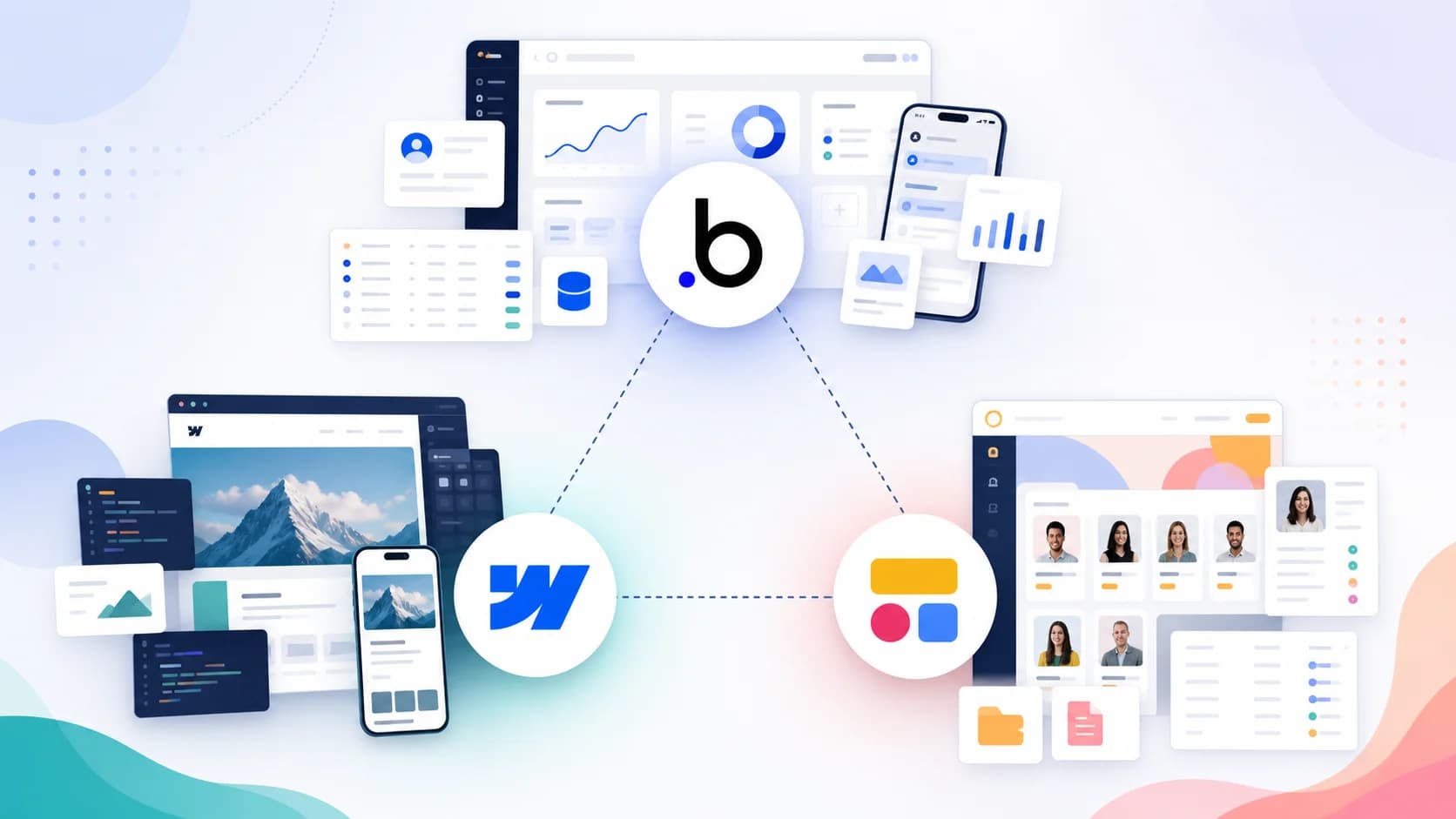 Bubble vs Webflow vs Softr in 2026: When Each Wins (and Loses)