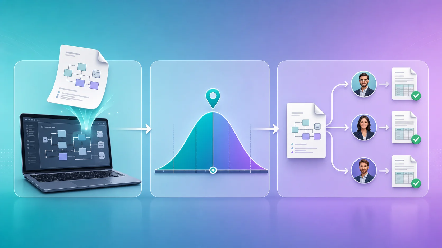 Three-step founder workflow for accurate migration quotes: extract architecture, locate yourself on the distribution, send same audit to multiple estimators