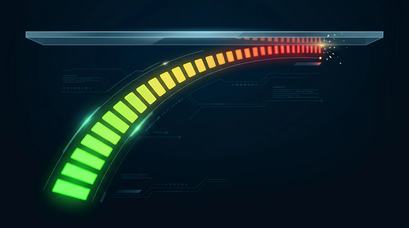 Diagram showing the diminishing returns of workload unit optimization on Bubble.io